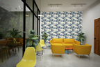 Antique Seaside Resort Wallpaper