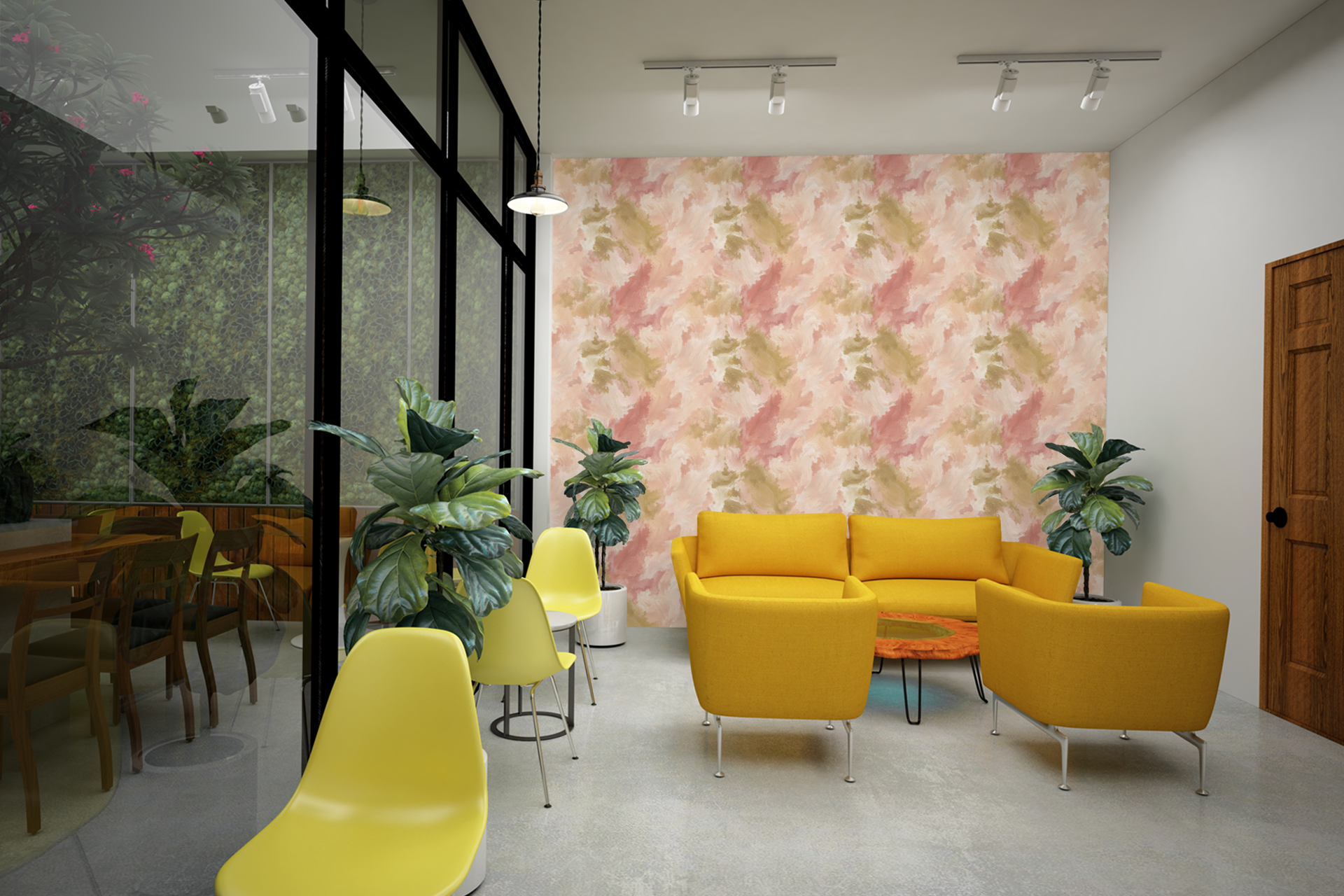 Gallery Mural Wallpaper