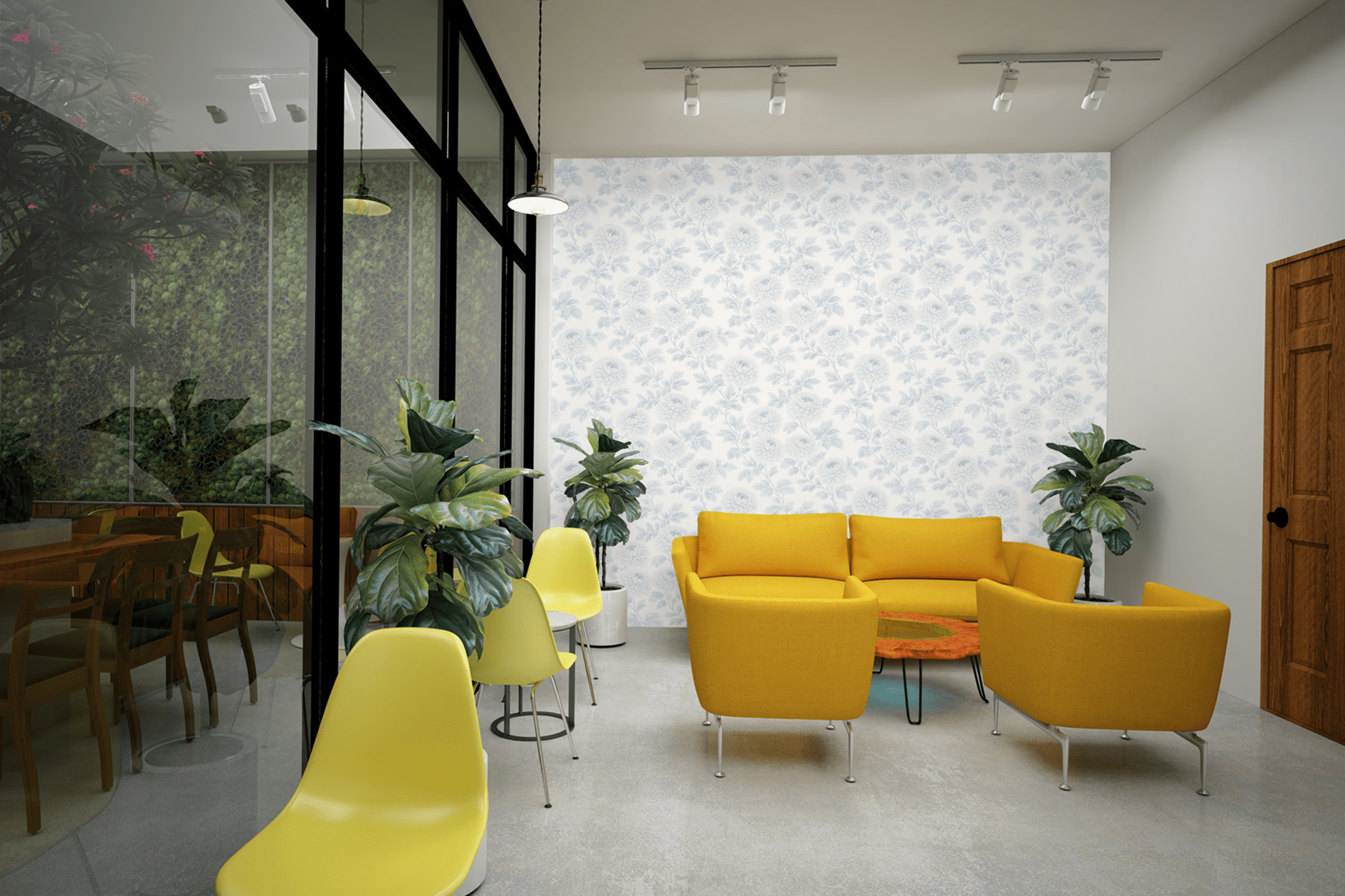 Powder Blue Wallpaper Peel and Stick Wallpaper | Accent Haus