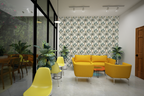Palm House Neutral Wallpaper